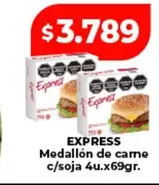 Express - Medallón de carne c/soja