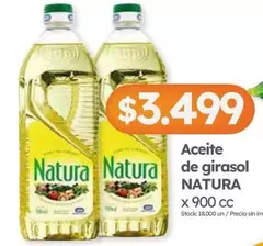 Natura - Aceite de girasol
