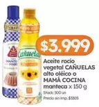 cañuelas - Aceite rocio vegetal alto oleico