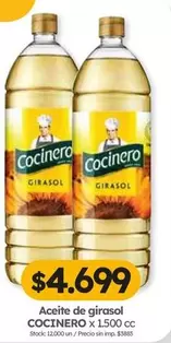 Cocinero - Aceite de girasol