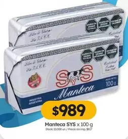 SYS - Manteca