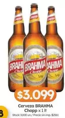 Brahma - Cerveza Chopp