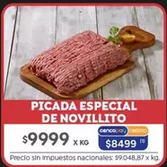 X$ - PICADA ESPECIAL DE NOVILLITO