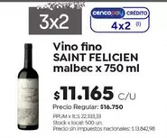 Saint Felicien - Vino fino malbec