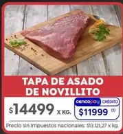 X$ - TAPA DE ASADO DE NOVILLITO