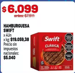 Swift - HAMBURGUESA