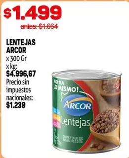 Arcor - Lentejas