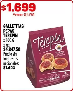 Terepin - GALLETITAS PEPAS