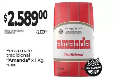 Amanda - Yerba mate tradicional