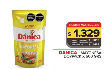 X$ - MAYONESA DOYPACK