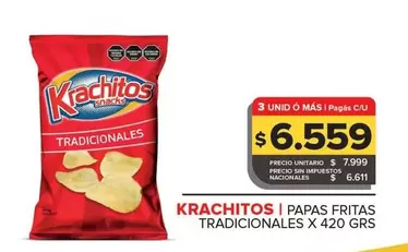 Krachitos - Papas Fritas Tradicionales