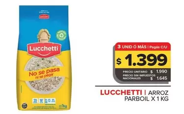 Lucchetti - ARROZ PARBOIL