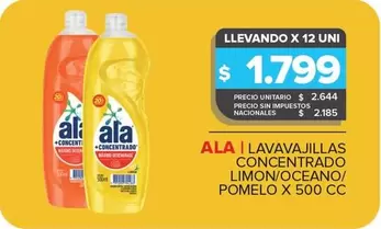 Ala - LAVAVAJILLAS CONCENTRADO