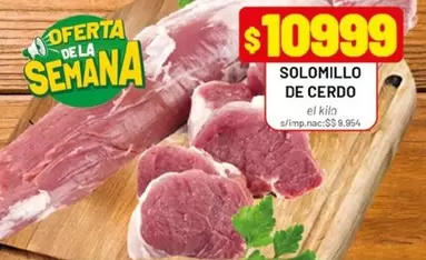 SOLOMILLO DE CERDO