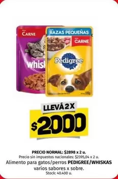 Pedigree - Alimento para gatos/perros