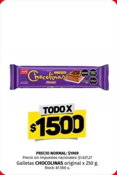 chocolinas - Galletas CHOCOLINAS original