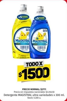 Magistral - Detergente ultra variedades