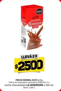 La Serenísima - Leche chocolatada