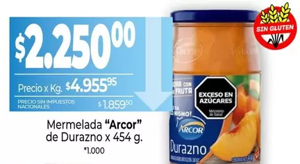 Arcor - Mermelada de Durazno