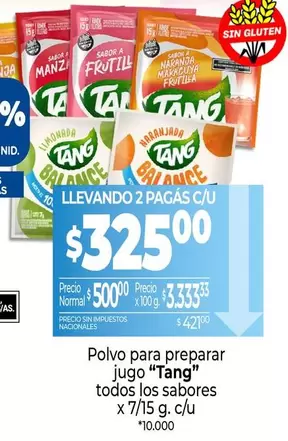 Tang - Polvo para preparar jugo