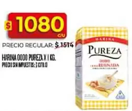 Pureza - HARINA 0000 X 1 KG.