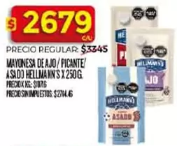 Hellmann's - MAYONESA DE AJO / PICANTE