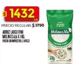 Molinos Ala - ARROZ LARGO FINO