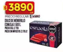 Esnaola - DULCE DE MEMBRILLO
