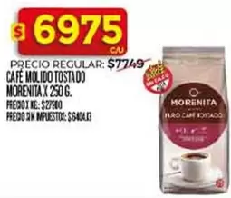 Morenita - CAFÉ MOLIDO TOSTADO