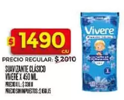 Vivere - SUAVIZANTE CLÁSICO