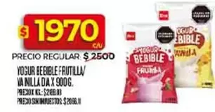 X$ - YOGUR BEBIBLE FRUTILLA/VAINILLA