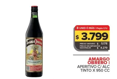 Amargo Obrero - APERITIVO