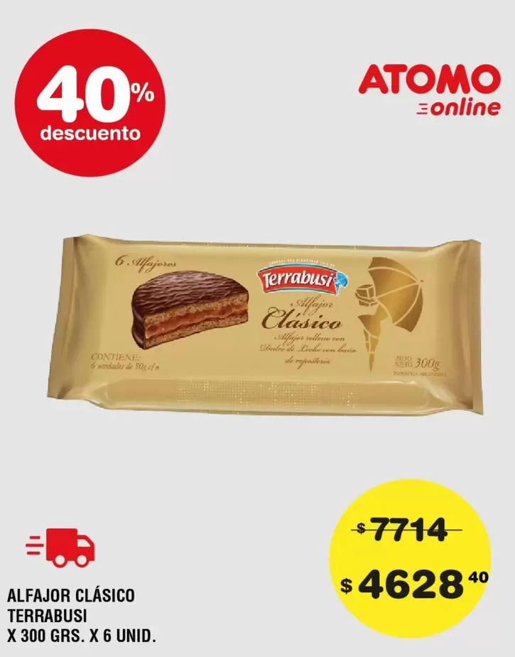 Terrabusi - ALFAJOR CLÁSICO