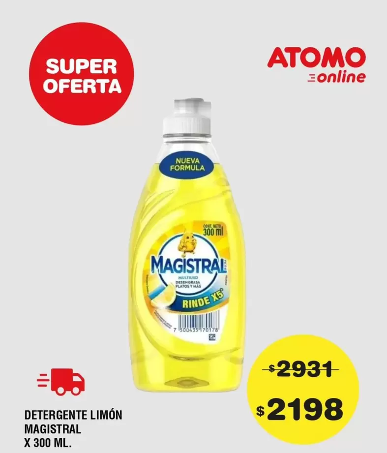 Magistral - DETERGENTE LIMÓN