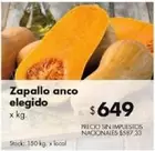 Elegido - Zapallo anco