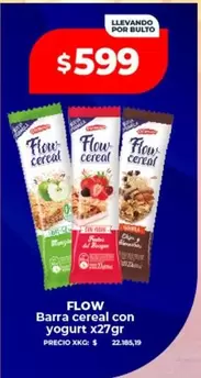 Flow - Barra cereal con yogurt