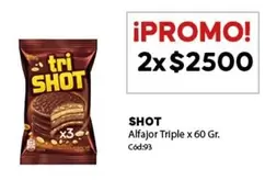 Tri - SHOT Alfajor ple