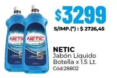 Netic - Jabón Líquido Botella
