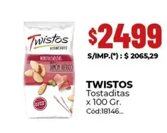 Twistos - Tostaditas x 100 Gr.