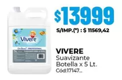 Vivere - Suavizante Botella