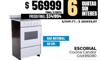 Escorial - Cocina Candor C
uevo:85080