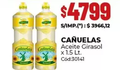 X$ - Aceite Girasol C
uevo:30141