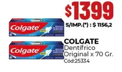 Colgate - Dentífrico Original