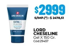 Lord Cheseline - Gel X 150 Gr. Cód:29457