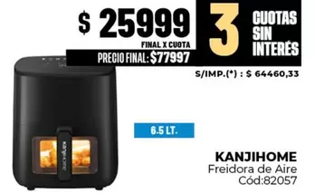 X$ - Freidora de Aire Cód:82057
