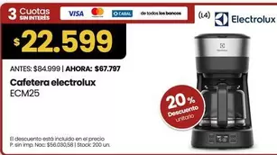 Electrolux - Cafetera ECM25