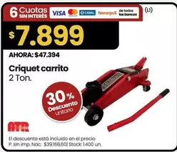 Cricquet carrito