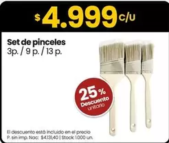 Set de pinceles