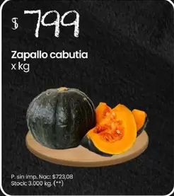 Zapallo cabutia