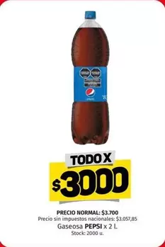 Pepsi - Gaseosa
